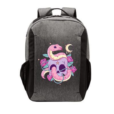 Pastel Goth Creepy Skull Serpent Snake Kawaii Emo Nu Goth Vector Backpack