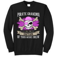 Pirate Grandma Caribbean Captain Grandmother Pirate Sweatshirt