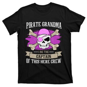 Pirate Grandma Caribbean Captain Grandmother Pirate T-Shirt