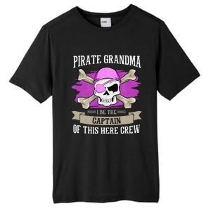 Pirate Grandma Caribbean Captain Grandmother Pirate Tall Fusion ChromaSoft Performance T-Shirt