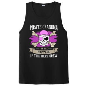 Pirate Grandma Caribbean Captain Grandmother Pirate PosiCharge Competitor Tank