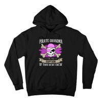 Pirate Grandma Caribbean Captain Grandmother Pirate Tall Hoodie