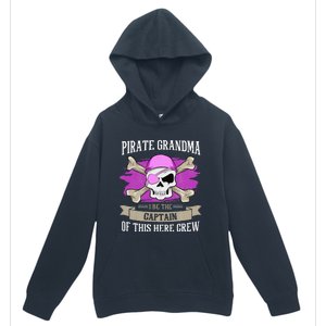 Pirate Grandma Caribbean Captain Grandmother Pirate Urban Pullover Hoodie