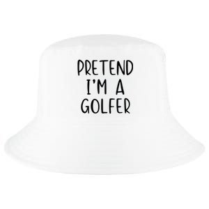 Pretend Golfer Costume Halloween Simple Funny Golfing Golf Cool Comfort Performance Bucket Hat