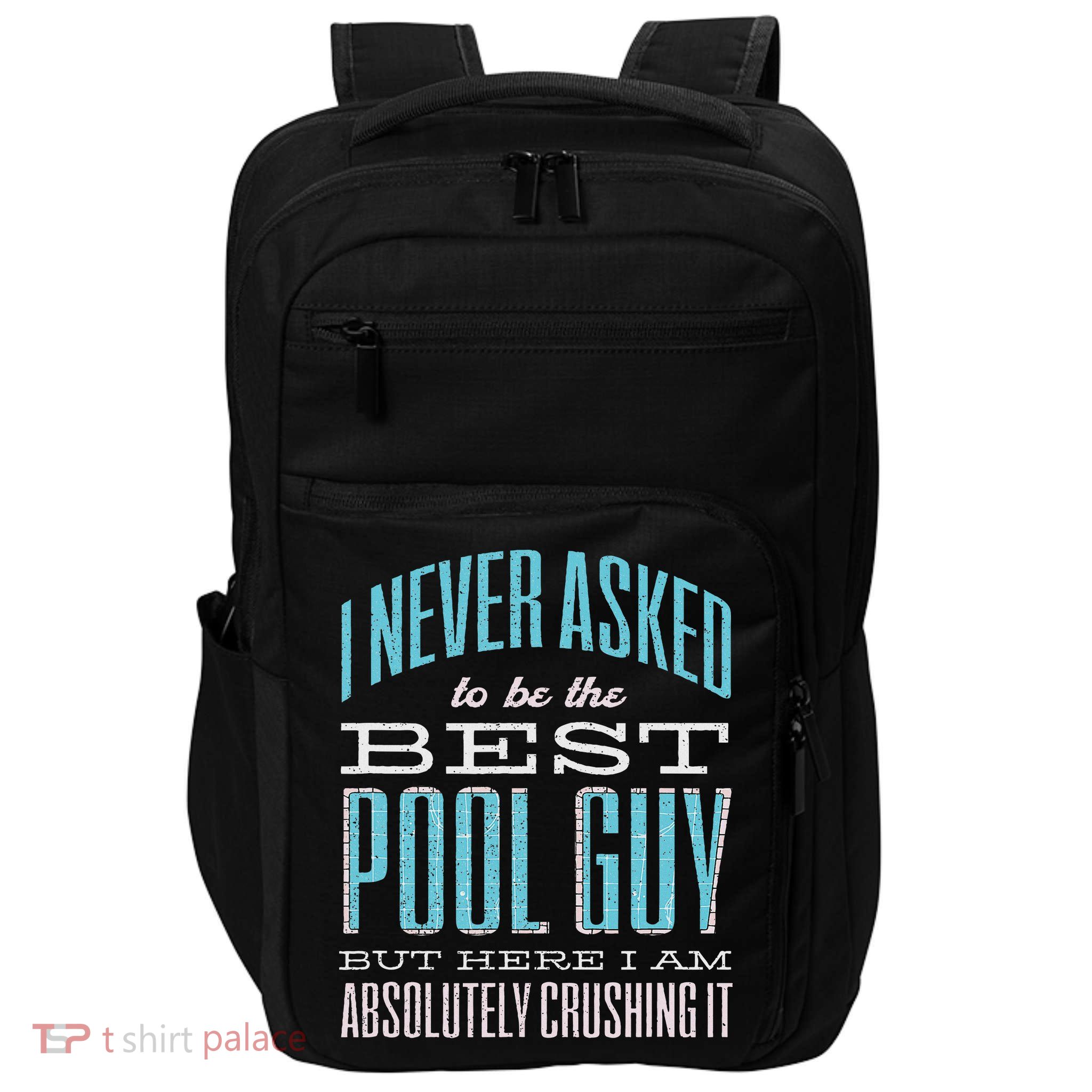 Pool Guy Cleaner Pool Service Impact Tech Backpack