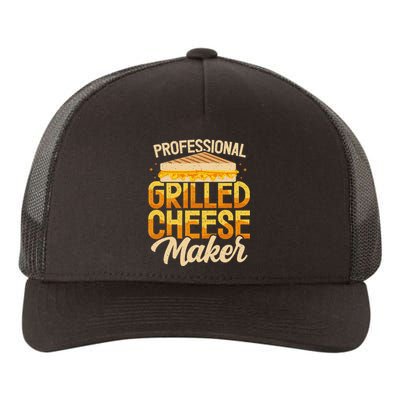 Professional Grilled Cheese Maker Cheesemonger Cheesemaking Yupoong Adult 5-Panel Trucker Hat