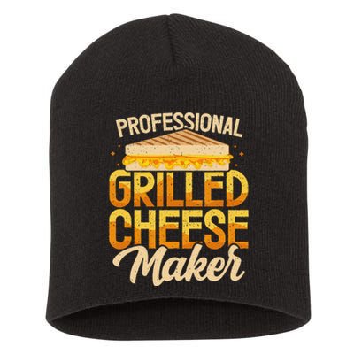 Professional Grilled Cheese Maker Cheesemonger Cheesemaking Short Acrylic Beanie