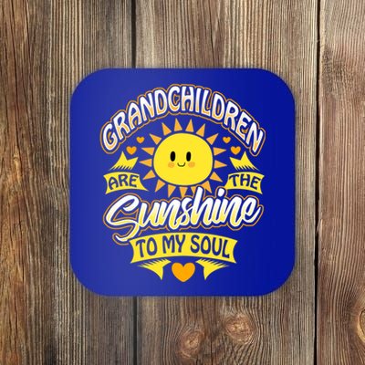 Proud Grandma Cute Gift Blessed Grandmother Love Nana Coaster