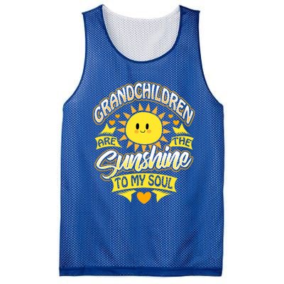 Proud Grandma Cute Gift Blessed Grandmother Love Nana Mesh Reversible Basketball Jersey Tank