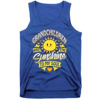 Proud Grandma Cute Gift Blessed Grandmother Love Nana Tank Top