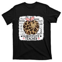 Protect Guide Care Love Support Comfort Substitute Teacher T-Shirt