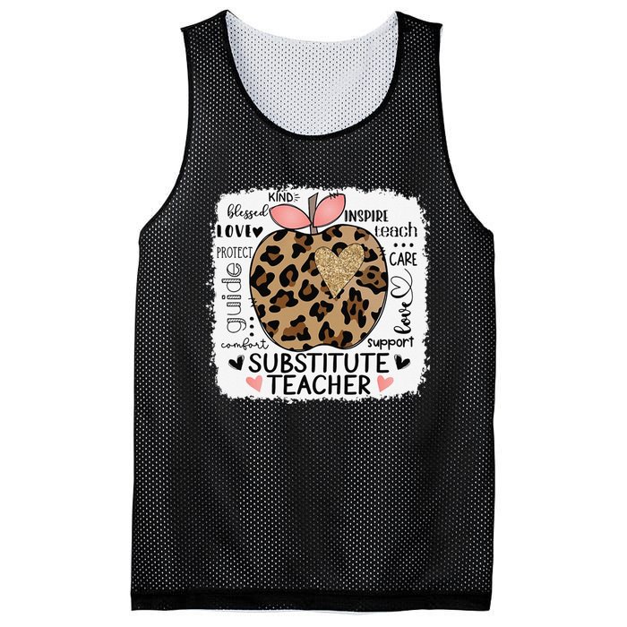 Protect Guide Care Love Support Comfort Substitute Teacher Mesh Reversible Basketball Jersey Tank