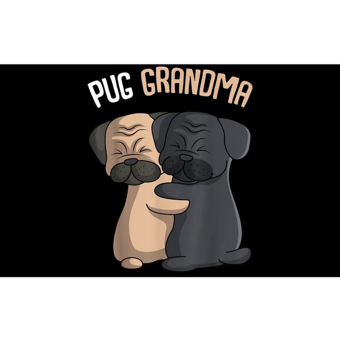 Pug Grandma Dog Mom Lover Owner Women Bumper Sticker