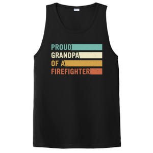 Proud Grandpa Design Firefighter Grandpa Gift PosiCharge Competitor Tank