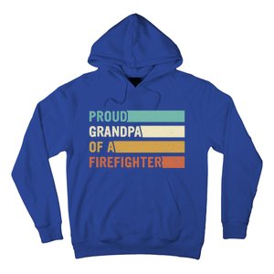 Proud Grandpa Design Firefighter Grandpa Gift Hoodie