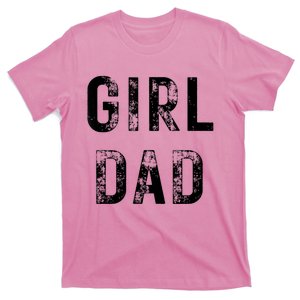 Pink Girl Dad T-Shirt