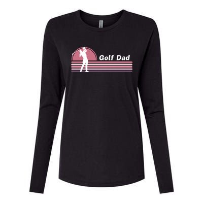 Proud Golf Dad Golf Lover Golf Player Golfing Funny Golf Hole In One Womens Cotton Relaxed Long Sleeve T-Shirt