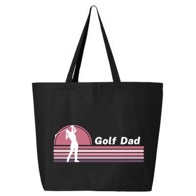 Proud Golf Dad Golf Lover Golf Player Golfing Funny Golf Hole In One 25L Jumbo Tote