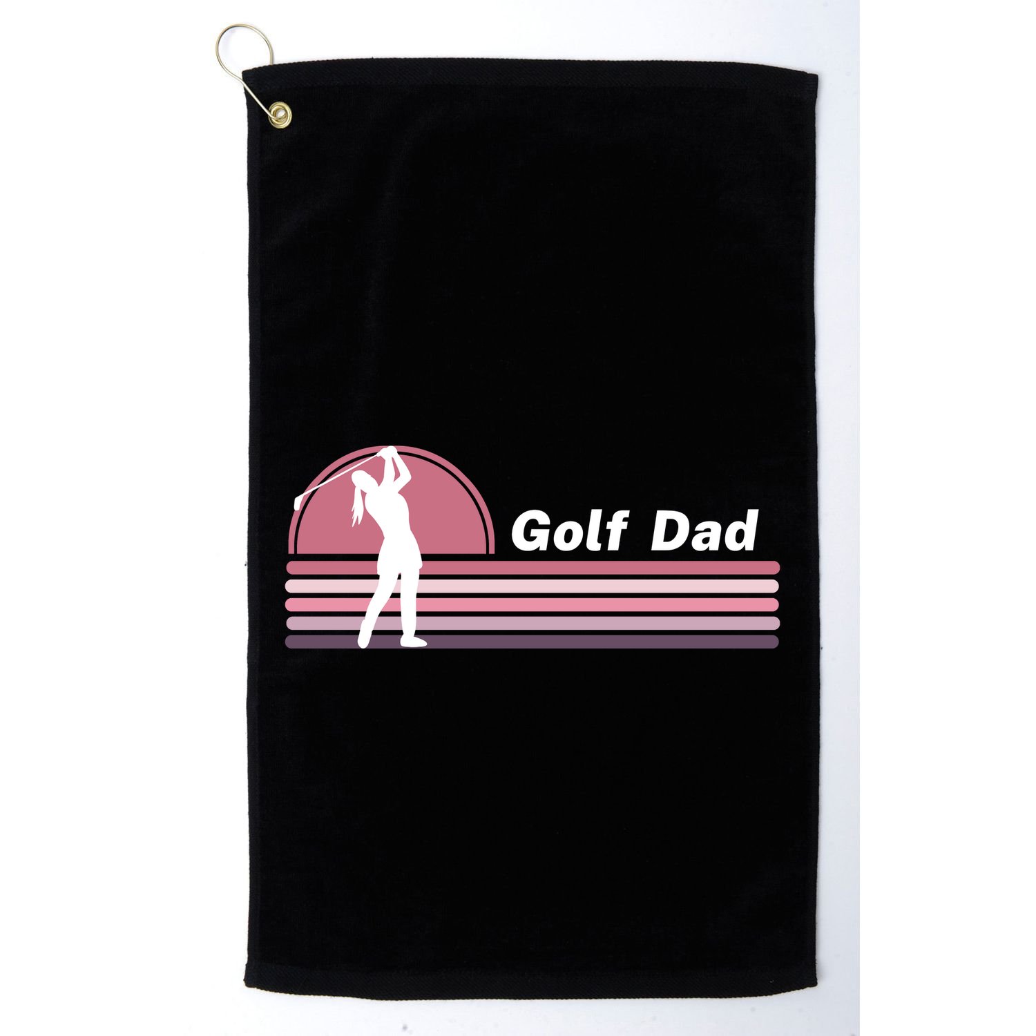 Proud Golf Dad Golf Lover Golf Player Golfing Funny Golf Hole In One Golf Towel