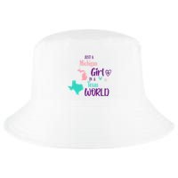 Proud Girl Design Just A Michigan Girl In A Texas World Cool Comfort Performance Bucket Hat