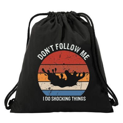 Pool Guy Design for Swimming Pool and Pool Cleaner Drawstring Bag