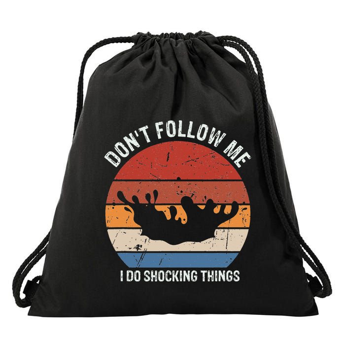 Pool Guy Design for Swimming Pool and Pool Cleaner Drawstring Bag