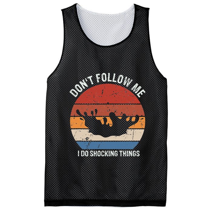 Pool Guy Design for Swimming Pool and Pool Cleaner Mesh Reversible Basketball Jersey Tank