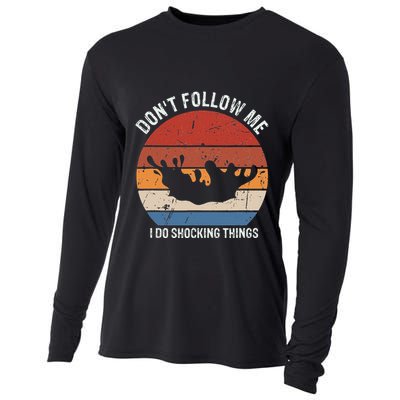 Pool Guy Design for Swimming Pool and Pool Cleaner Cooling Performance Long Sleeve Crew