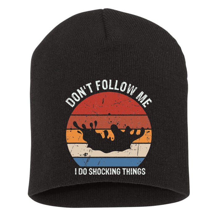 Pool Guy Design for Swimming Pool and Pool Cleaner Short Acrylic Beanie