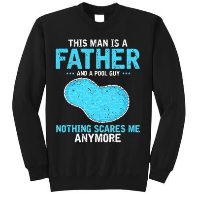 Pool Guy Design for Swimming Pool and Pool Cleaner Sweatshirt