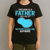Pool Guy Design for Swimming Pool and Pool Cleaner T-Shirt