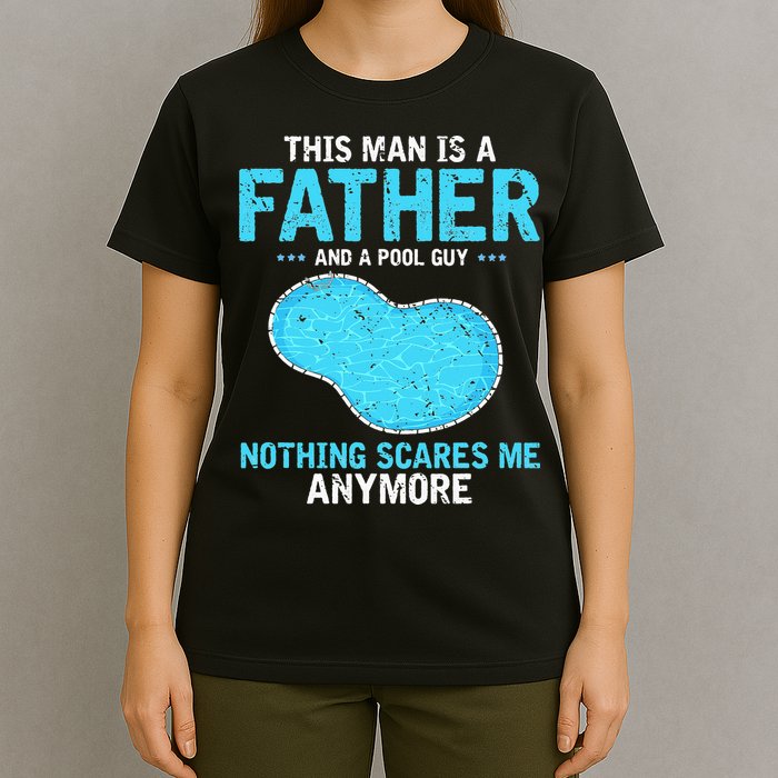Pool Guy Design for Swimming Pool and Pool Cleaner T-Shirt