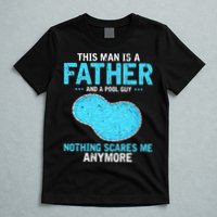Pool Guy Design for Swimming Pool and Pool Cleaner T-Shirt
