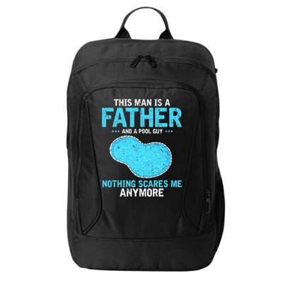 Pool Guy Design for Swimming Pool and Pool Cleaner City Backpack