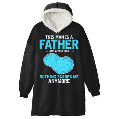 Pool Guy Design for Swimming Pool and Pool Cleaner Hooded Wearable Blanket