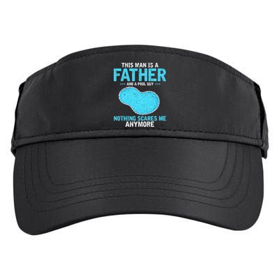 Pool Guy Design for Swimming Pool and Pool Cleaner Adult Drive Performance Visor