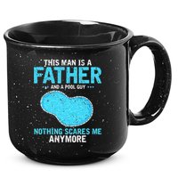 Pool Guy Design for Swimming Pool and Pool Cleaner 15oz Campfire Ceramic Mug