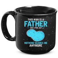 Pool Guy Design for Swimming Pool and Pool Cleaner 15oz Campfire Ceramic Mug