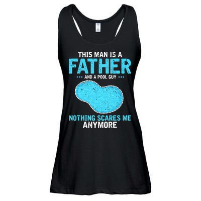 Pool Guy Design for Swimming Pool and Pool Cleaner Ladies Essential Flowy Tank
