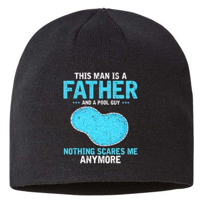 Pool Guy Design for Swimming Pool and Pool Cleaner Sustainable Beanie