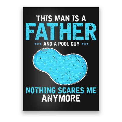 Pool Guy Design for Swimming Pool and Pool Cleaner Poster