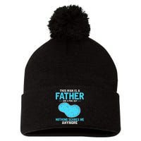 Pool Guy Design for Swimming Pool and Pool Cleaner Pom Pom 12in Knit Beanie
