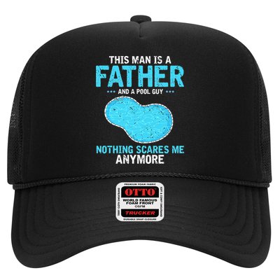 Pool Guy Design for Swimming Pool and Pool Cleaner Trucker Hat