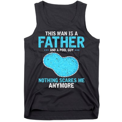 Pool Guy Design for Swimming Pool and Pool Cleaner Tank Top