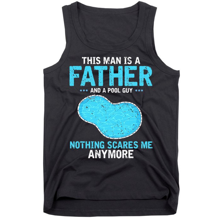 Pool Guy Design for Swimming Pool and Pool Cleaner Tank Top