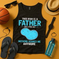 Pool Guy Design for Swimming Pool and Pool Cleaner Tank Top
