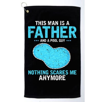 Pool Guy Design for Swimming Pool and Pool Cleaner Golf Towel