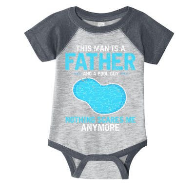 Pool Guy Design for Swimming Pool and Pool Cleaner Infant Baby Jersey Bodysuit