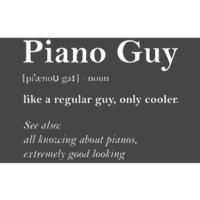 Piano Guy Definition Funny Boy Piano Gift Piano Player Bumper Sticker