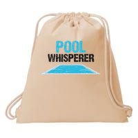 Pool Guy Design For Swimming Pool Boy And Pool Cleaner Drawstring Bag